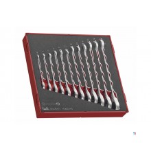 Ratschenringschlüssel-Set Foam2-Tablett 8-19mm 12-teilig Teng Tools Ratschenringschlüssel-Set Foam2-Tablett 8-19mm 12-teilig Teng Tools
