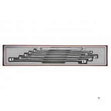 Dubbele ringsleutelset TTX4 tray 8-24mm 6pcs Teng Tools