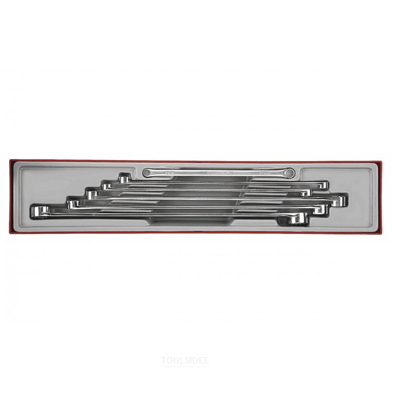 Dubbele ringsleutelset TTX4 tray 8-24mm 6pcs Teng Tools