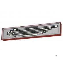 Dubbele ringsleutelset TTX4 tray 8-24mm 6pcs Teng Tools