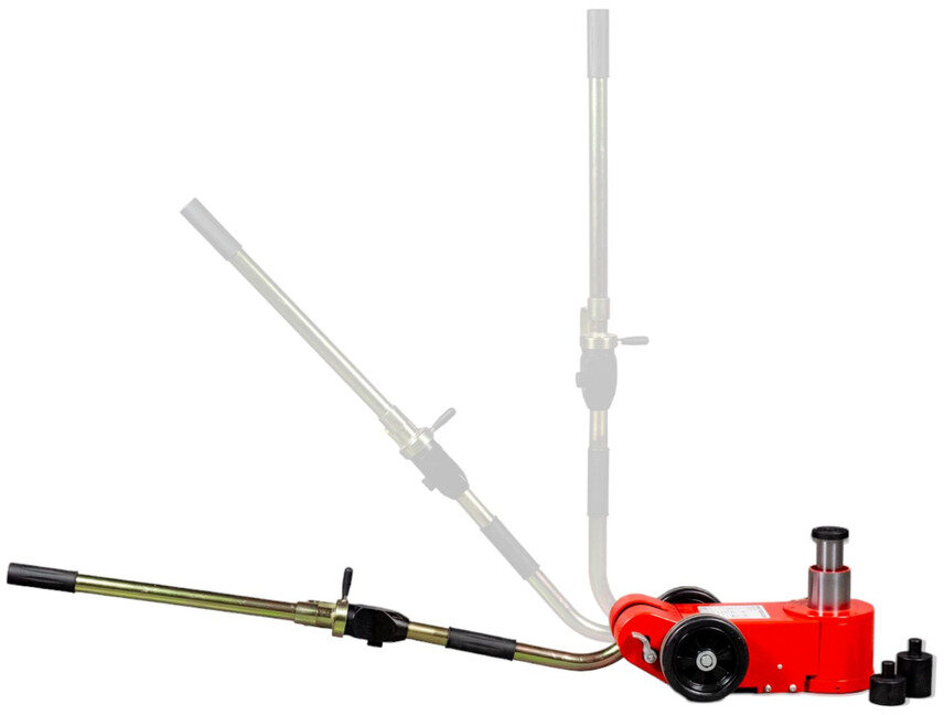 Hydropneumatischer Wagenheber 30 Tonnen, mobiler Typ 2-stufig MW Tools Hydropneumatischer Wagenheber 30 Tonnen, mobiler Typ 2-stufig MW Tools