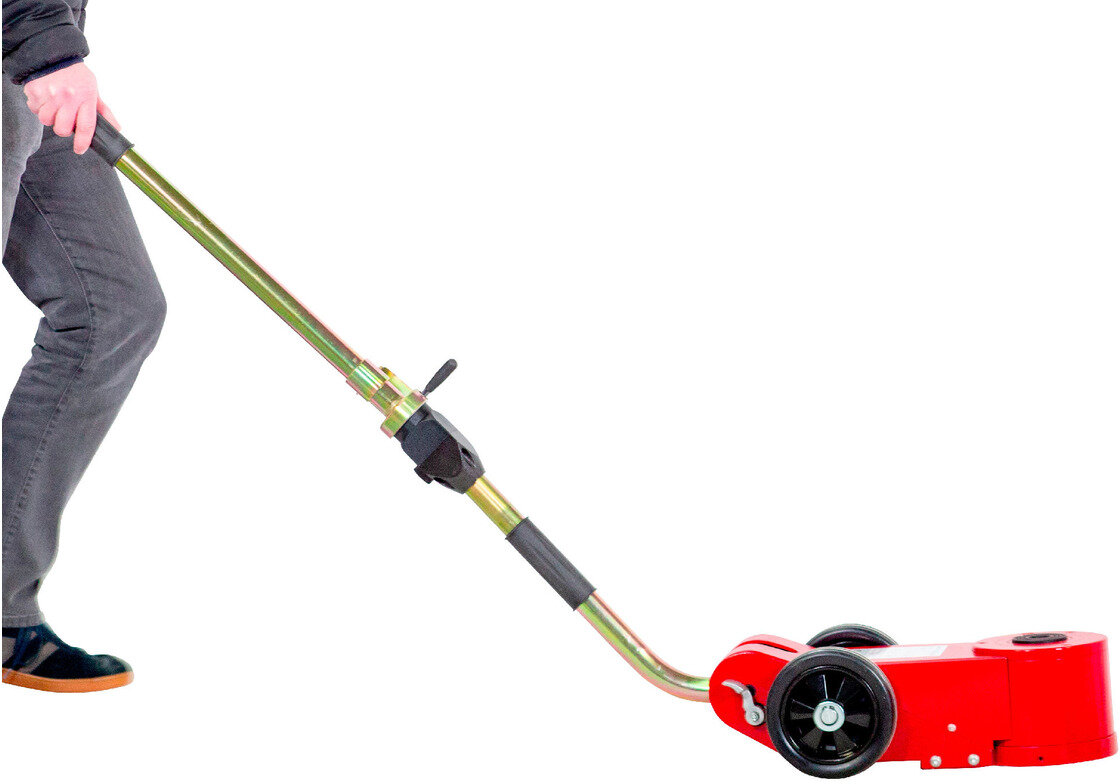 Hydropneumatischer Wagenheber 30 Tonnen, mobiler Typ 2-stufig MW Tools Hydropneumatischer Wagenheber 30 Tonnen, mobiler Typ 2-stufig MW Tools