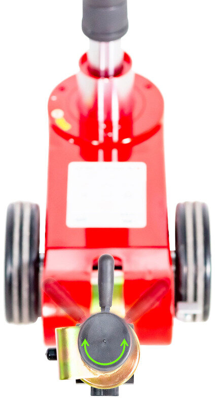 Hydropneumatischer Wagenheber 30 Tonnen, mobiler Typ 2-stufig MW Tools Hydropneumatischer Wagenheber 30 Tonnen, mobiler Typ 2-stufig MW Tools