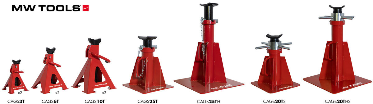 Axle support per pair 6T MW Tools Axle support per pair 6T MW Tools