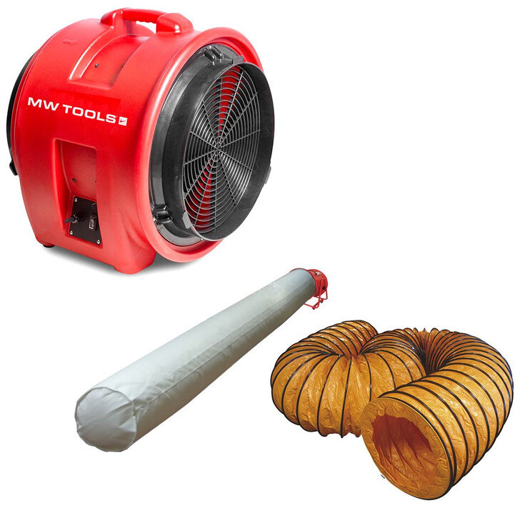 Ventilator MV400PP met slang en filterzak
MW Tools Ventilator MV400PP met slang en filterzak
MW Tools