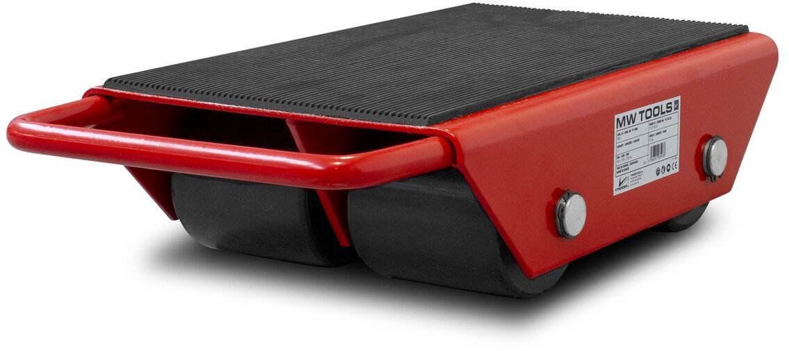 Transportruller 3 t 4 nylonruller med fast plattform MW Tools Transportruller 3 t 4 nylonruller med fast plattform MW Tools