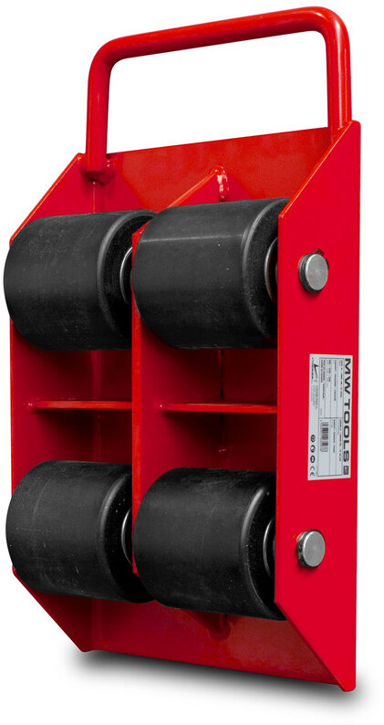 Transportruller 3 t 4 nylonruller med fast plattform MW Tools Transportruller 3 t 4 nylonruller med fast plattform MW Tools