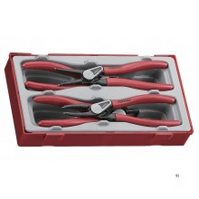 Sæt med 4 låseringsstænger 19x60mm Teng Tools