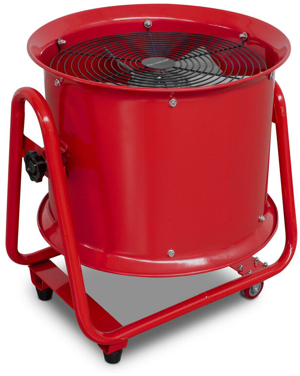 Mobiler Ventilator MV400R3 mit Schlauch und Filterbeutel MW Tools