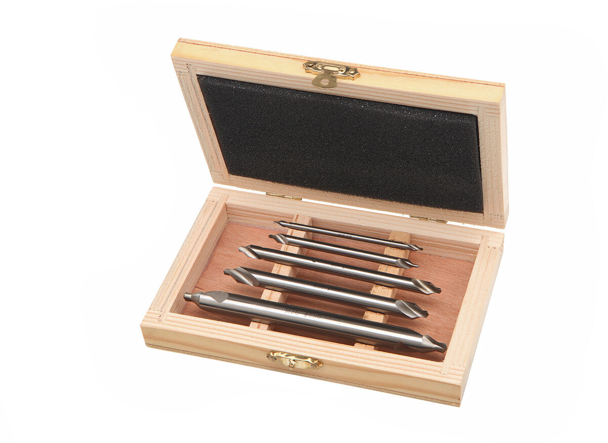 HBM 5 Delige HSS - 5% Cobalt Centerborenset