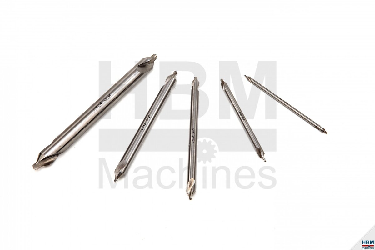 HBM 5 Delige HSS - 5% Cobalt Centerborenset