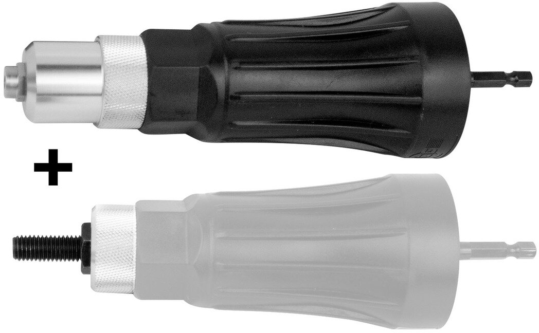 2-i-1 blindnitte- og møtrikfastgørelse MW-værktøj