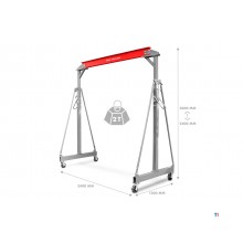 Mobile gantry crane 2T MW Tools Mobile gantry crane 2T MW Tools