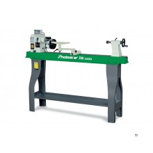 Pakke trædrejebænk 358x1100mm + 4-kæbet patron dia. 100mm + 8 stk. drejeværktøj + borepatron + borepatronhale Holzstar