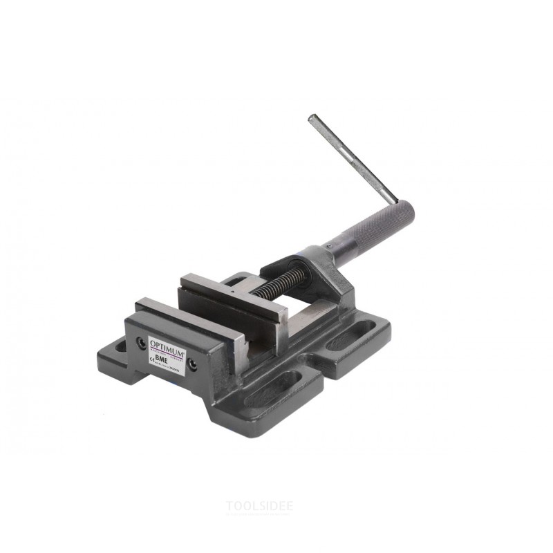 Universal drill clamp fixed prism jaw jaw width 120 mm clamp opening 115 mm jaw height 30 mm Optimum