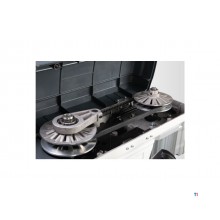 Tischbohrmaschine mit Bohrung bis ø 16 mm MK2 750W 230V mechanisch variable Geschwindigkeiten Optidrill