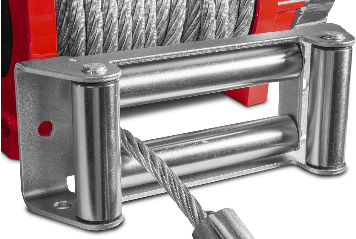 24V 8164kg 22m Stahlseilwinde mit Funkfernbedienung MW Tools 24V 8164kg 22m Stahlseilwinde mit Funkfernbedienung MW Tools