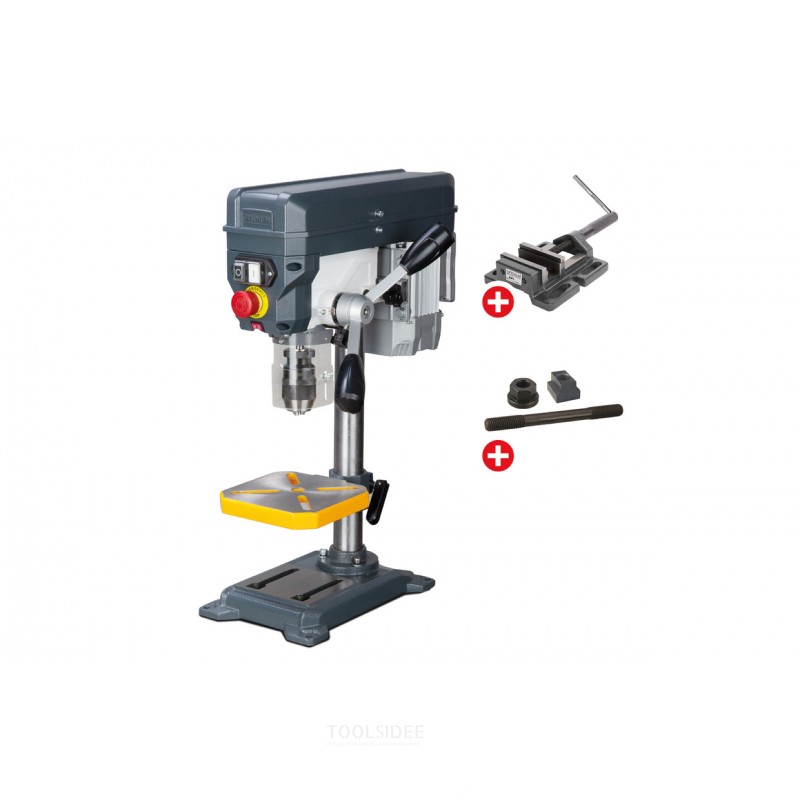 Boremaskine med en diameter på op til 16 mm, MK2-montering, 450W, 230V, 5 hastigheder, boretvinge og Optidrill-spændeboltsæt. Boremaskine med en diameter på op til 16 mm, MK2-montering, 450W, 230V, 5 hastigheder, boretvinge og Optidrill-spændeboltsæt.