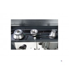 Bænkboremaskine med boring op til ø 20 mm, MK2 550W, 400V, 12 hastigheder, boretvinge og Optidrill spændeboltsæt.