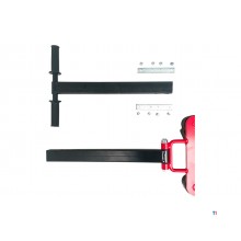 Transportruller 4 t 5 ruller PU 360° manøvredygtig med håndtag MW Tools Transportruller 4 t 5 ruller PU 360° manøvredygtig med håndtag MW Tools