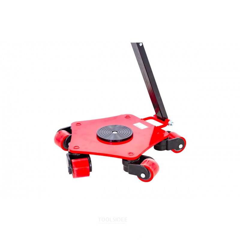 Transportruller 4 t 5 ruller PU 360° manøvredygtig med håndtag MW Tools Transportruller 4 t 5 ruller PU 360° manøvredygtig med håndtag MW Tools