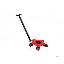 Transportruller 4 t 5 ruller PU 360° manøvredygtig med håndtag MW Tools Transportruller 4 t 5 ruller PU 360° manøvredygtig med håndtag MW Tools