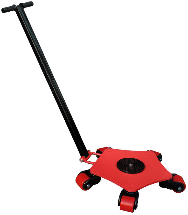 Transportruller 4 t 5 ruller PU 360° manøvredygtig med håndtag MW Tools Transportruller 4 t 5 ruller PU 360° manøvredygtig med håndtag MW Tools