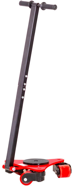 Transportruller 2 til 3 ruller PU 360° manøvredygtig med håndtag MW Tools