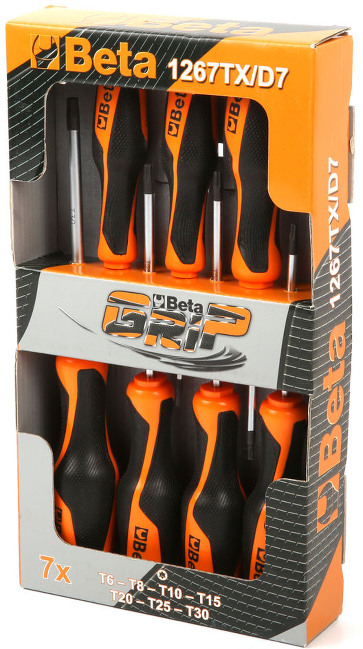 Beta 1267 TX / D7 Grip 7 Stykke Skrutrekkersett - 012670307