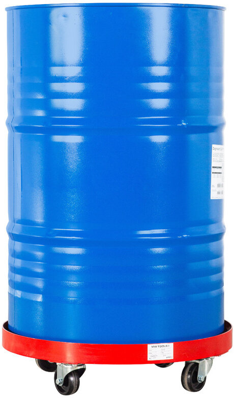 Plasttønnevogn, lukket type, 220 liter, 410 kg, MW Tools