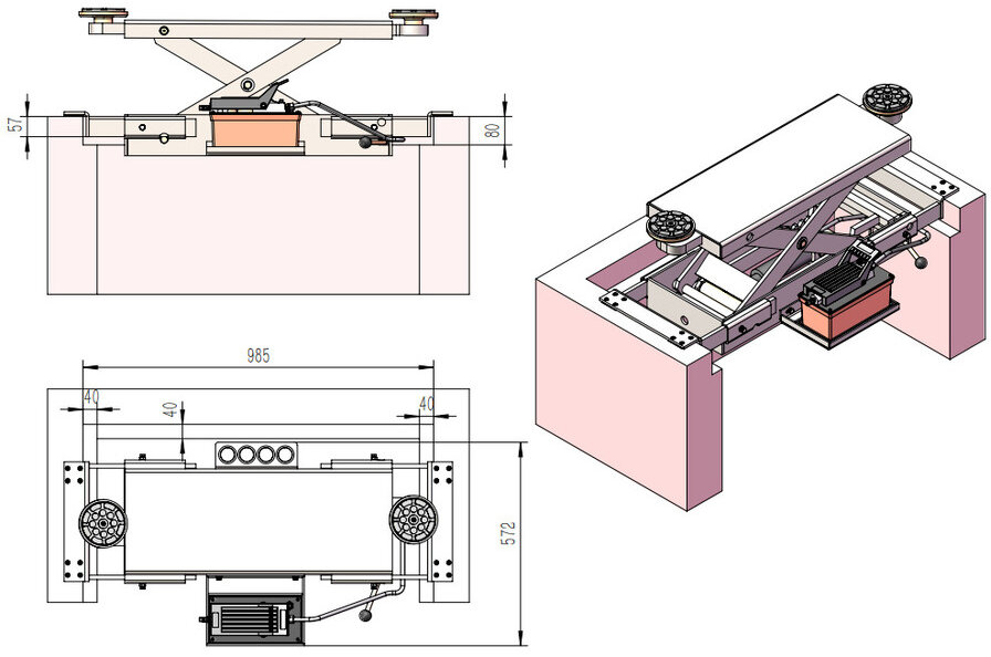Mobiljekk 1,5T manual for 4-søyles bro MW Tools Mobiljekk 1,5T manual for 4-søyles bro MW Tools