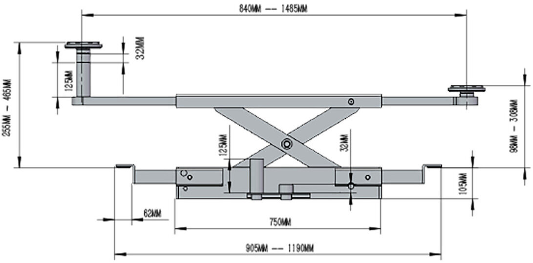 Mobiljekk 1,5T manual for 4-søyles bro MW Tools Mobiljekk 1,5T manual for 4-søyles bro MW Tools