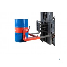 Gaffeltrucktromler med fatgriper og tipper 220L 364kg MW Verktøy