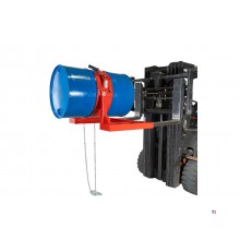 Gaffeltrucktromler med fatgriper og tipper 220L 364kg MW Verktøy