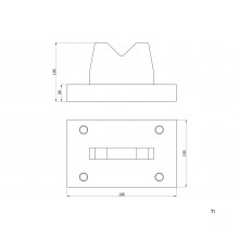 Hydraulisk presse 20T hånd- og fodbetjening MW Tools