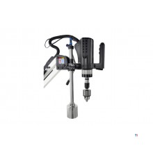 Electric drill - tap arm drilling ø 12 mm tapping M12 PLC control servo 0.6 kW 230V range 1100 mm incl. 6 tapping pots MW-Tech