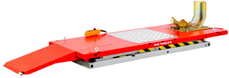 Elektromotor-Scherenhebebühne 1000kg 2250x800mm MW Tools