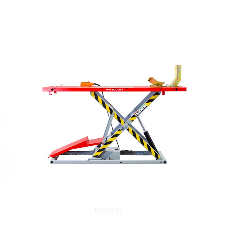 Elmotoriseret sakselift 1000kg 2250x800mm MW Værktøj