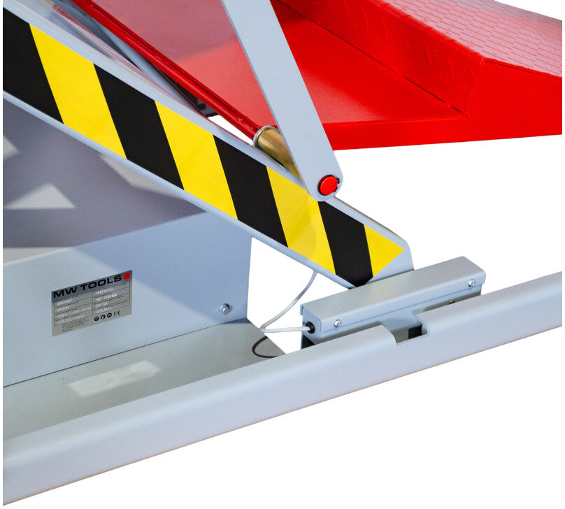 Elektromotor-Scherenhebebühne 1000kg 2250x800mm MW Tools