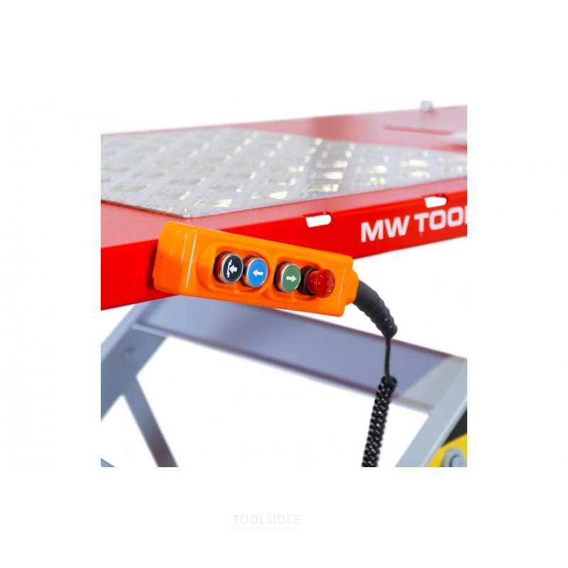 Elmotoriseret sakselift 1000kg 2250x800mm MW Værktøj