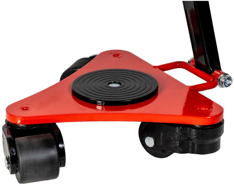 Transport rollers 3 t 3 nylon rollers 360° manoeuvrable with lever MW Tools