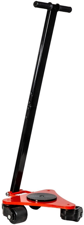 Transport rollers 3 t 3 nylon rollers 360° manoeuvrable with lever MW Tools