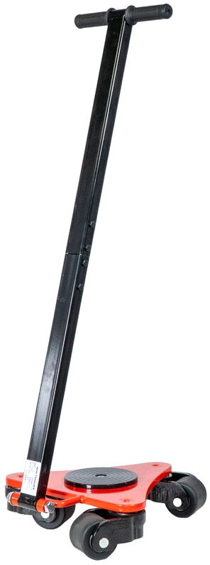 Transport rollers 3 t 3 nylon rollers 360° manoeuvrable with lever MW Tools