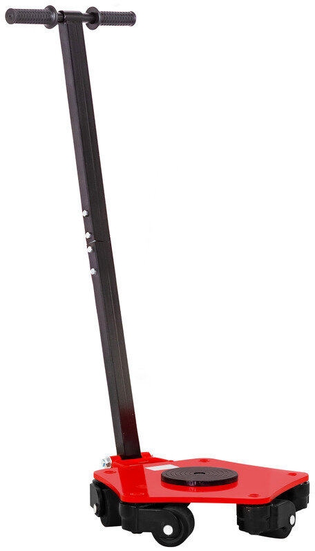 Transportruller 5 t 5 nylonruller 360° manøvredygtige med håndtag MW Tools