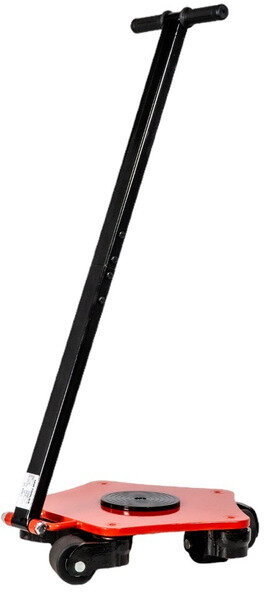 Transportruller 5 t 5 nylonruller 360° manøvredygtige med håndtag MW Tools