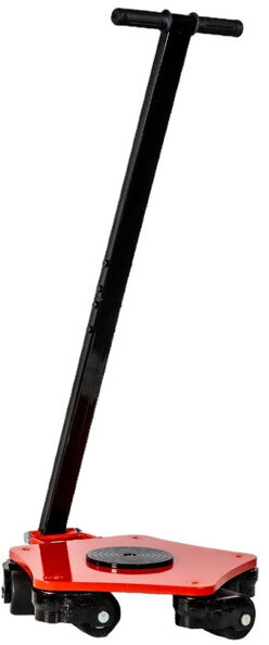 Transportruller 5 t 5 nylonruller 360° manøvredygtige med håndtag MW Tools