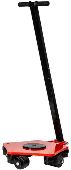 Transportruller 5 t 5 nylonruller 360° manøvredygtige med håndtag MW Tools