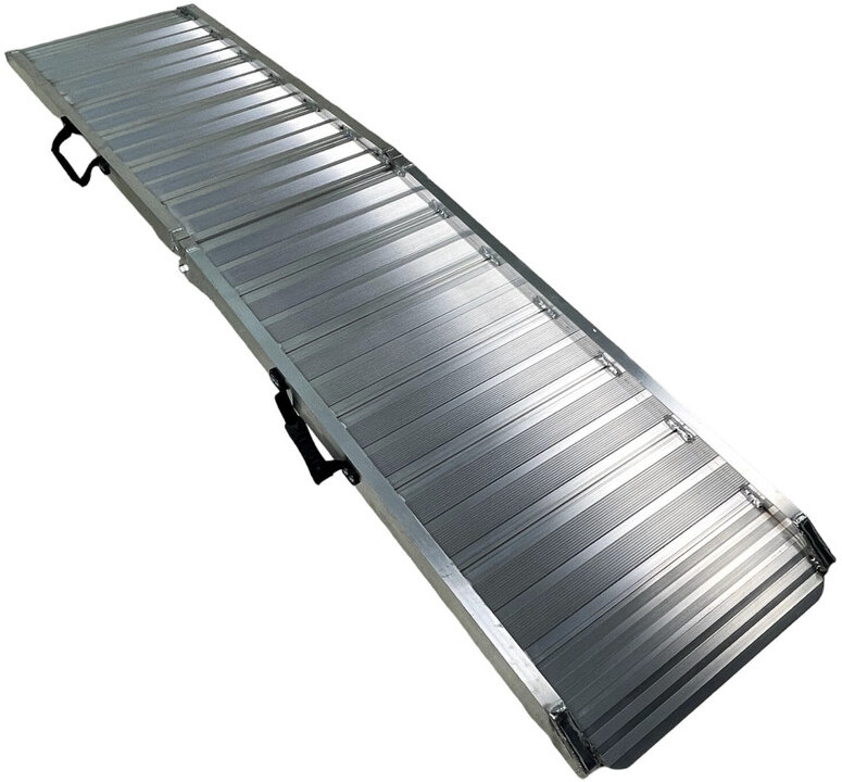 Alu Rampe 400kg 2130 x 500mm klappbar Nutzbreite 450mm MW Tools