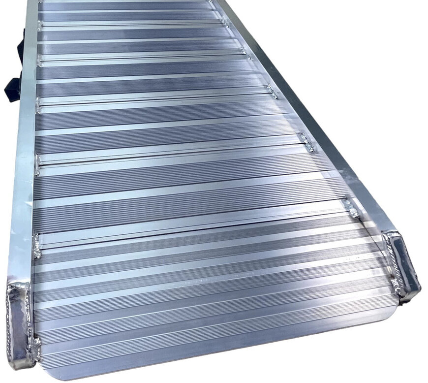 Alu Rampe 400kg 2130 x 500mm klappbar Nutzbreite 450mm MW Tools