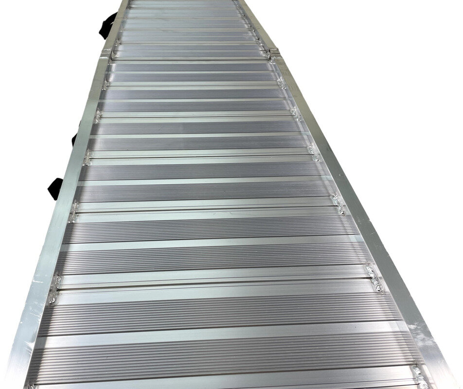 Alu Rampe 400kg 2130 x 500mm klappbar Nutzbreite 450mm MW Tools